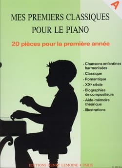 Mes Premiers Classiques Volume A Partition Piano