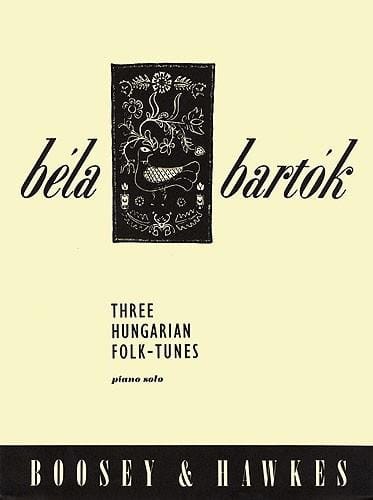 3 Hungarian Folk-Tunes BARTOK Partition Piano