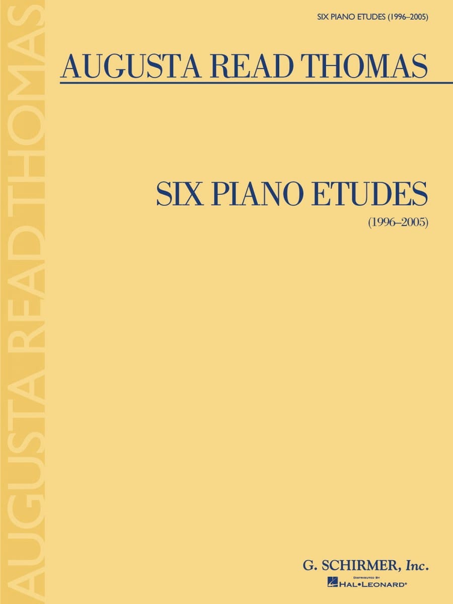 6 Piano Etudes Read Augusta Thomas Partition Piano