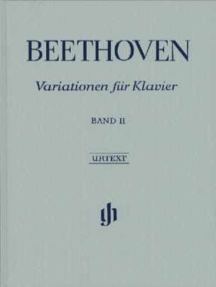 Variations Pour Piano, Volume 2 - Relié BEETHOVEN Partition Piano