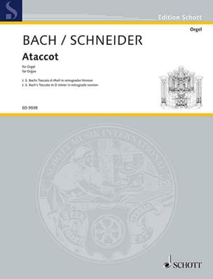 Ataccot Enjott Schneider Partition Orgue