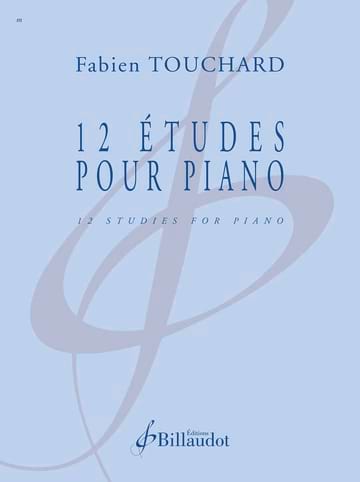 12 Etudes Fabien Touchard Partition Piano