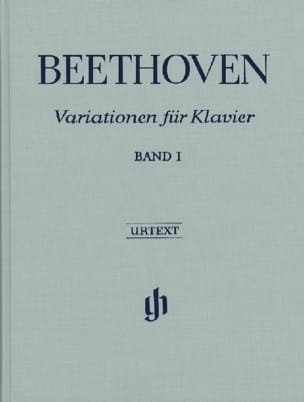Variations Pour Piano, Volume 1 - Relié BEETHOVEN Partition Piano