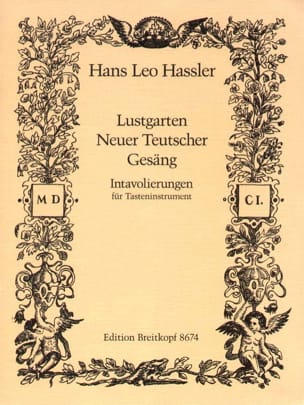 Lustgarten Neuer Teutscher Gesäng Hans Leo Hassler Partition Clavecin