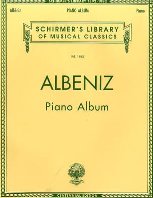 Piano Album ALBENIZ Partition Piano