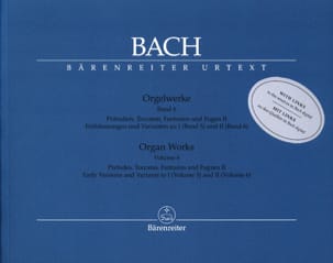 Orgelwerke. Band 6. Edition révisée BACH Partition Orgue