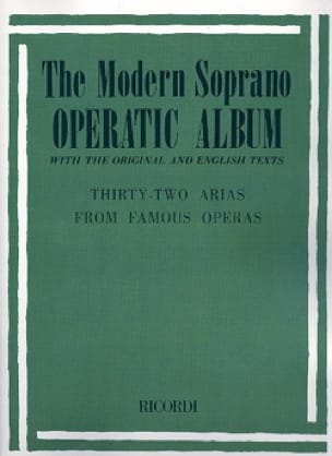 Modern Soprano Operatic Album Partition Opéras