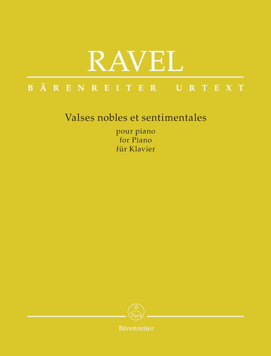 Valses nobles et sentimentales RAVEL Partition Piano
