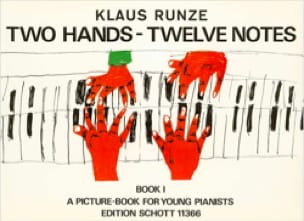 2 Hands - 12 Notes - Volume 1 - Klaus Runze - Partition - Piano