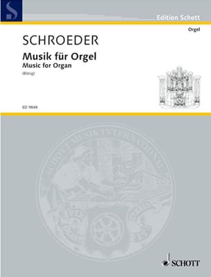 Musik Für Orgel Hermann Schroeder Partition Orgue