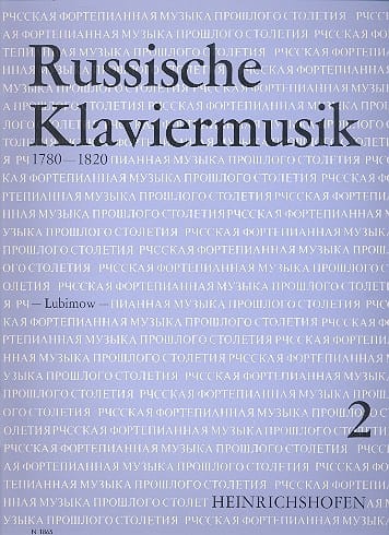 Russiche Klaviermusik Volume 2 Partition Piano