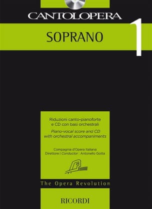 Cantolopera. Soprano 1 Partition Opéras