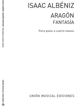 Aragon. 4 mains ALBENIZ Partition Piano