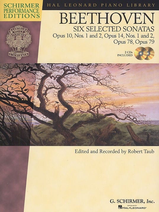 6 Selected Sonatas BEETHOVEN Partition Piano