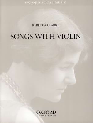 Songs with violin Rebecca Clarke Partition Violon