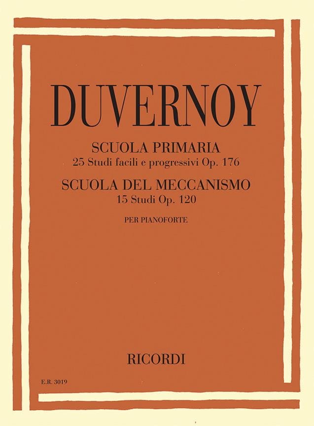 Etudes primaires op. 176 et études du mécanisme op. 120