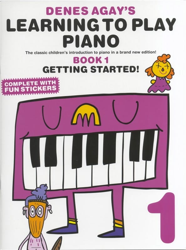 Learning to play piano Book 1 Partition Piano