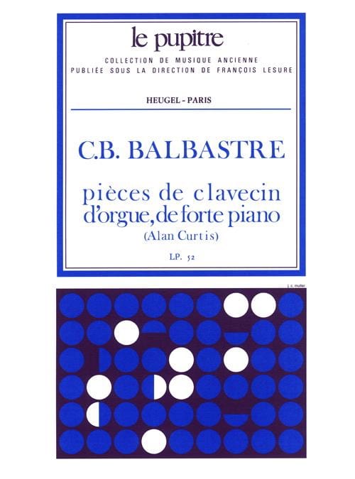 Pièces De Clavecin - Balbastre Claude-Bénigne / Curtis Alan