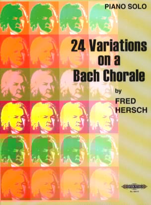 24 Variations on a Bach Chorale Fred Hersch Partition Piano