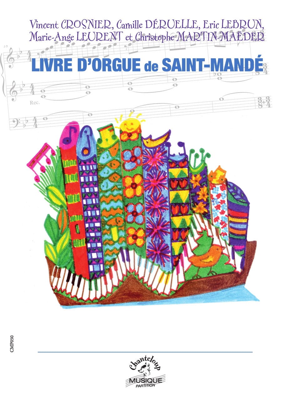 Livre d'orgue de Saint-Mandé Partition Orgue