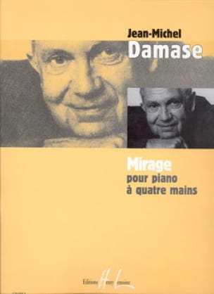 Mirage. 4 Mains - Jean-Michel Damase - Partition - Piano