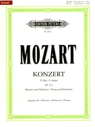 Concerto Pour Piano N° 13 En Do Majeur Kv 415 387b - MOZART