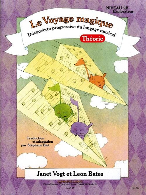 Le Voyage Magique THEORIE Niveau 2B Explorateur Partition Piano