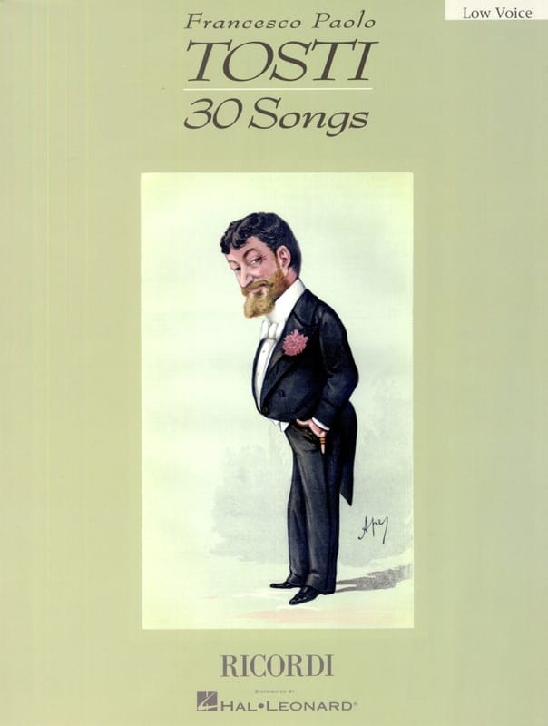 30 Songs. Voix Grave Francesco Paolo Tosti Partition Mélodies
