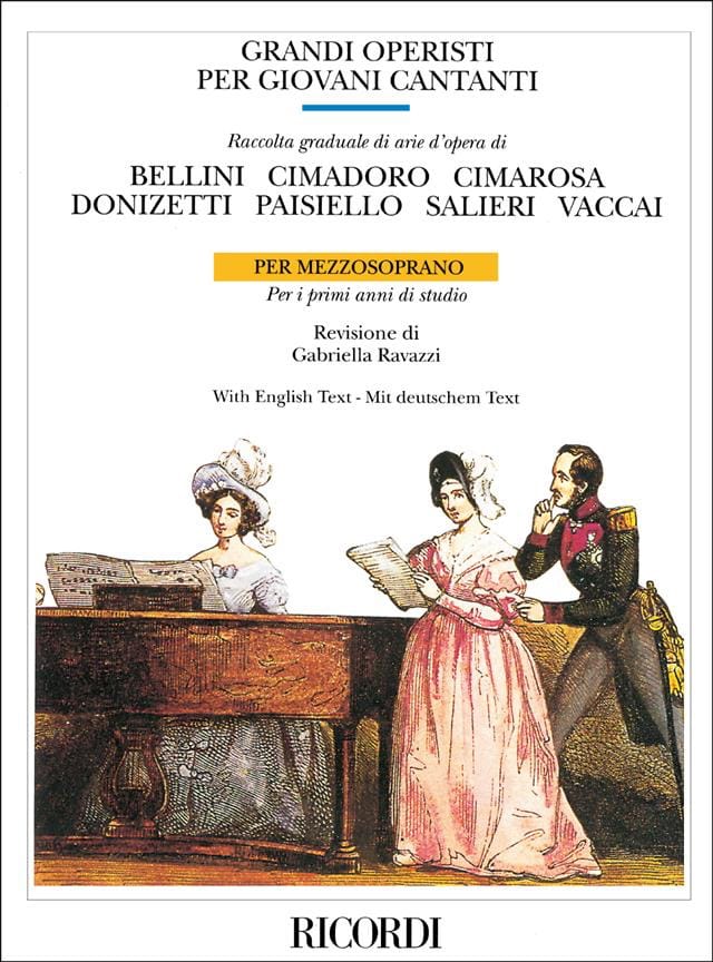 Grandi operisti per giovani cantanti. Mezzo Partition Opéras