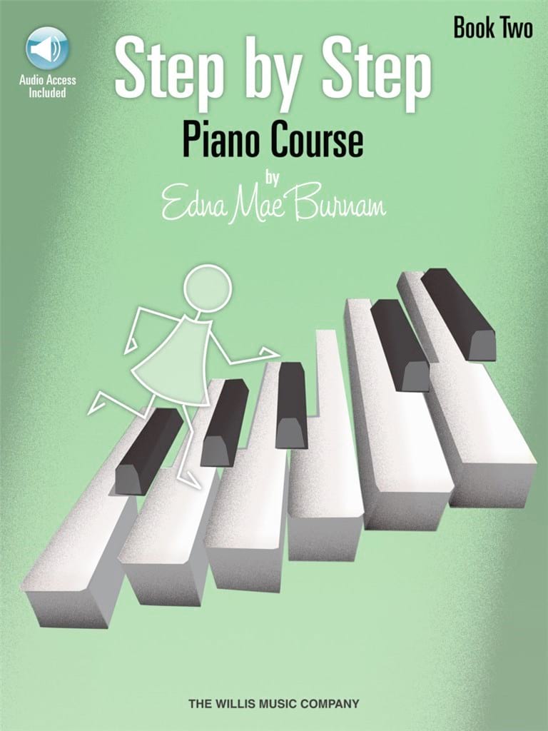 Step by Step Piano course Volume 2 + MP3 - Edna-Mae Burnam - Partition