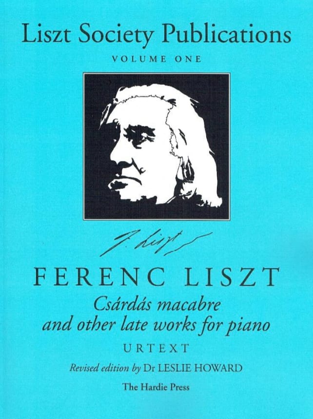 Csardas macabre and other late works LISZT Partition Piano