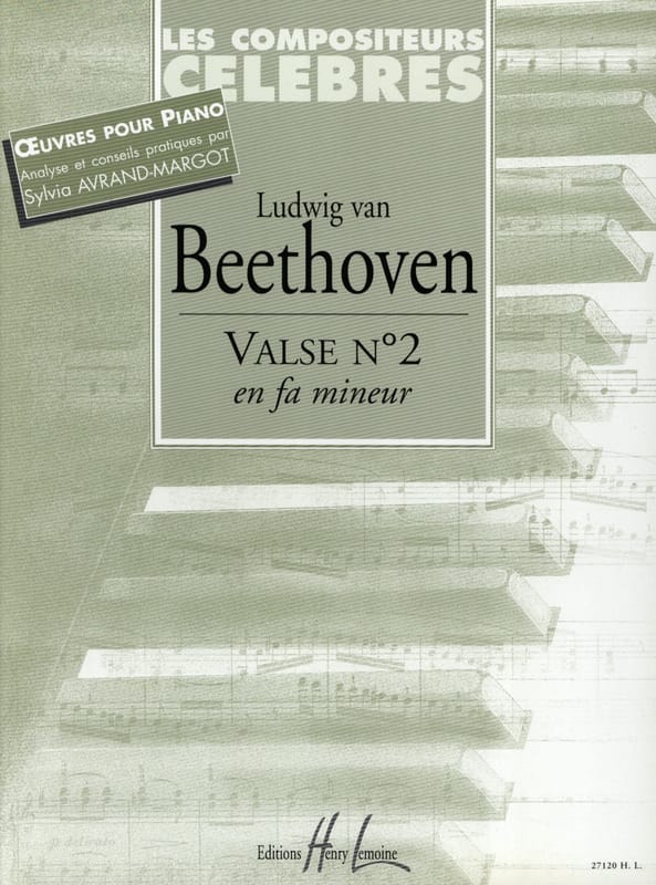 Valse N°2 En Fa Mineur BEETHOVEN Partition Piano