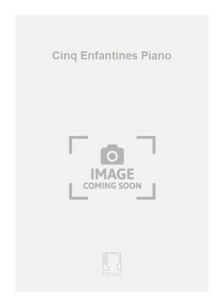 5 Enfantines Piano Fred Barlow Partition Piano