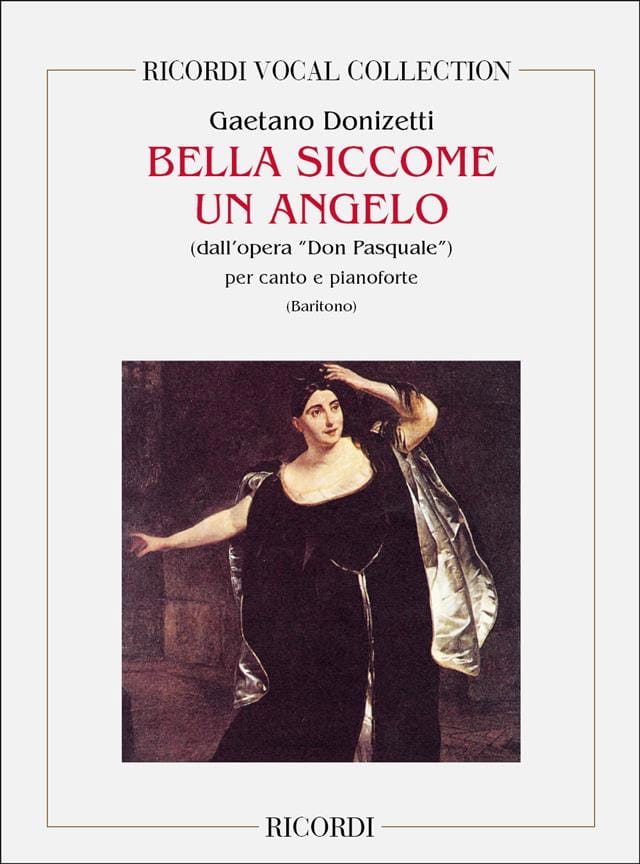 Bella Siccome un Angelo. Don Pasquale DONIZETTI Partition Opéras