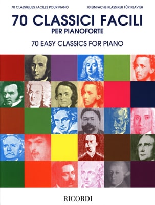 70 Classiques faciles pour piano Partition Piano