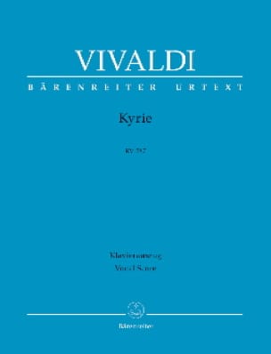 Kyrie VIVALDI Partition Chœur