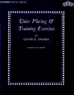 Voice Placing And Training Exercices Vx Haute - Dodds - Partition