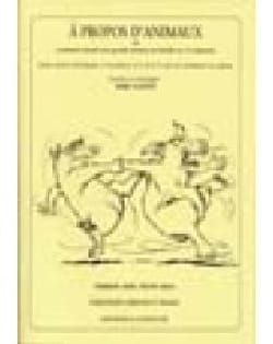 A Propos d'Animaux Sally Galet Partition Chœur
