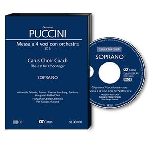 Messa a 4 voci con orchestra SC 6. CD MP3. Soprano CHOEUR - PUCCINI