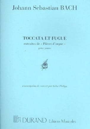 Toccata et Fugue En Ré Mineur Bwv 565. Piano - BACH - Partition