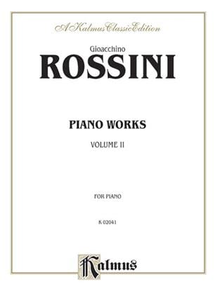 Piano Works Volume 2 ROSSINI Partition Piano