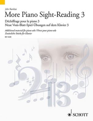 More Piano Sight-Reading. Volume 3 John Kember Partition Piano