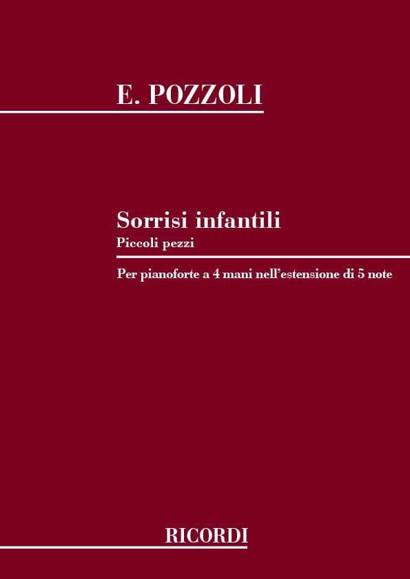 Sorrisi Infantili - Ettore Pozzoli - Partition - Piano