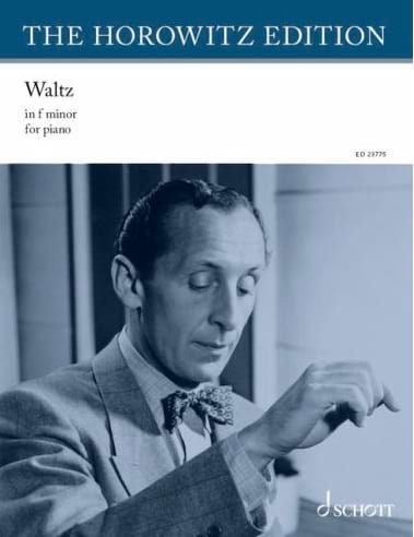 Valse en fa mineur Vladimir Horowitz Partition Piano