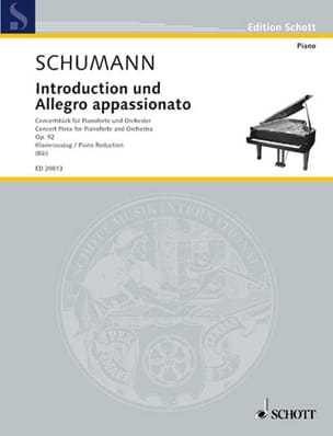 Introduction et Allegro Appassionato Op. 92 SCHUMANN Partition Piano