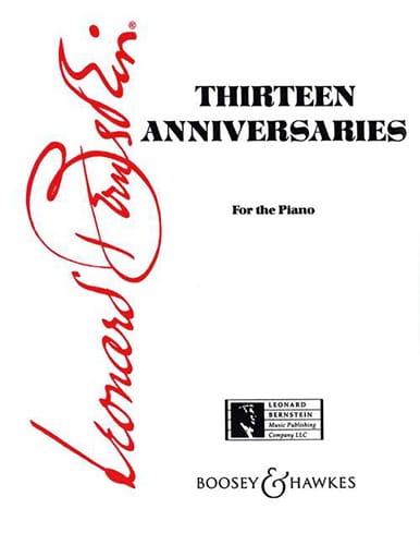 13 Anniversaries - BERNSTEIN - Partition - Piano
