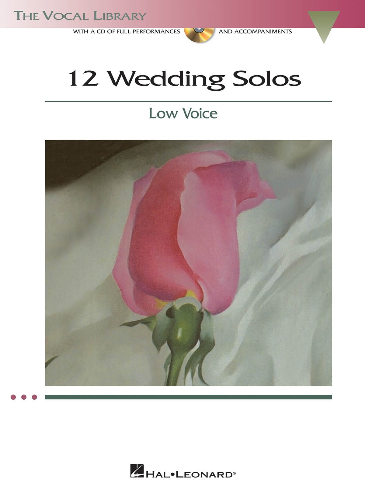 12 Weddings Solos. Voix Grave Partition Recueils