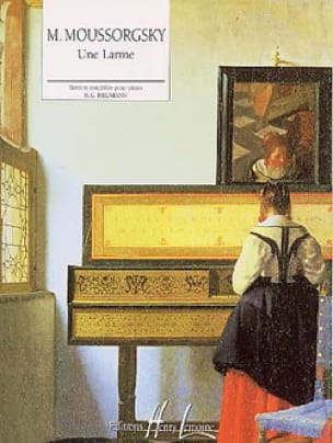 Une Larme MOUSSORGSKI Partition Piano