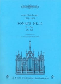 Feuillez l'ouvrage Sonate N° 15 Op. 168 - RHEINBERGER - Partition - Orgue