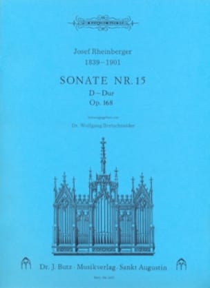 Sonate N° 15 Op. 168 RHEINBERGER Partition Orgue